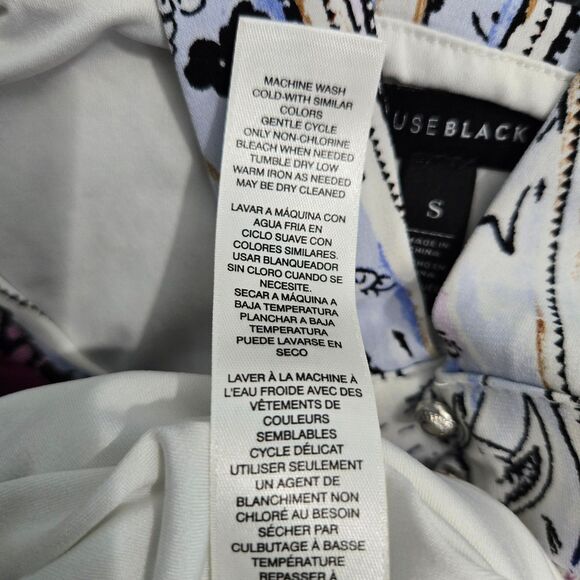 White House Black Market Women S Aztec Sequin Studded Halter Dress Open Back - Picture 10 of 16